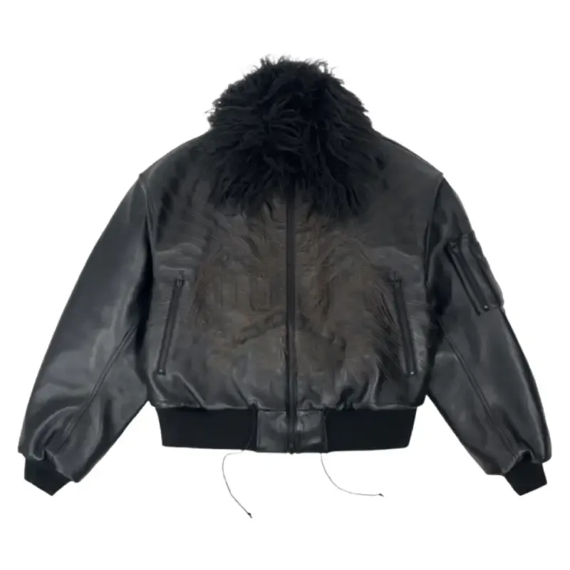 MFM333.FM Leather Detachable Jacket MFM333.FM Leather Detachable Jacket