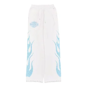 MURD333R FM Chop333r Rhinestone Logo Sweatpants