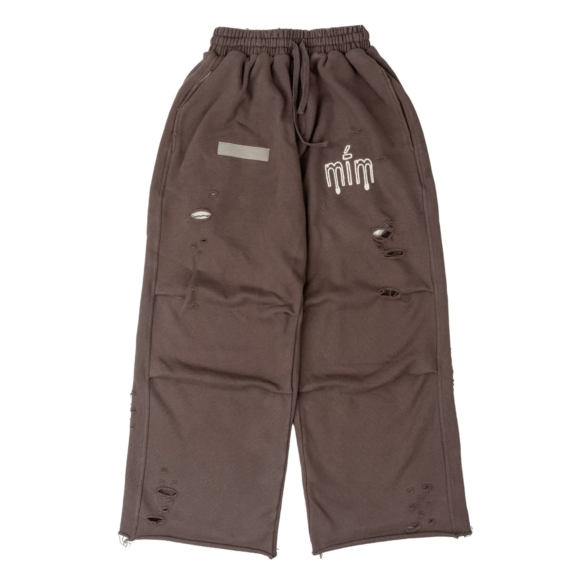 MURD333R FM Special Ops Sweatpants Carbon White