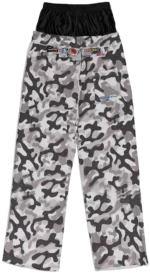 MURD333R FM White Camo Multi Sweatpant back