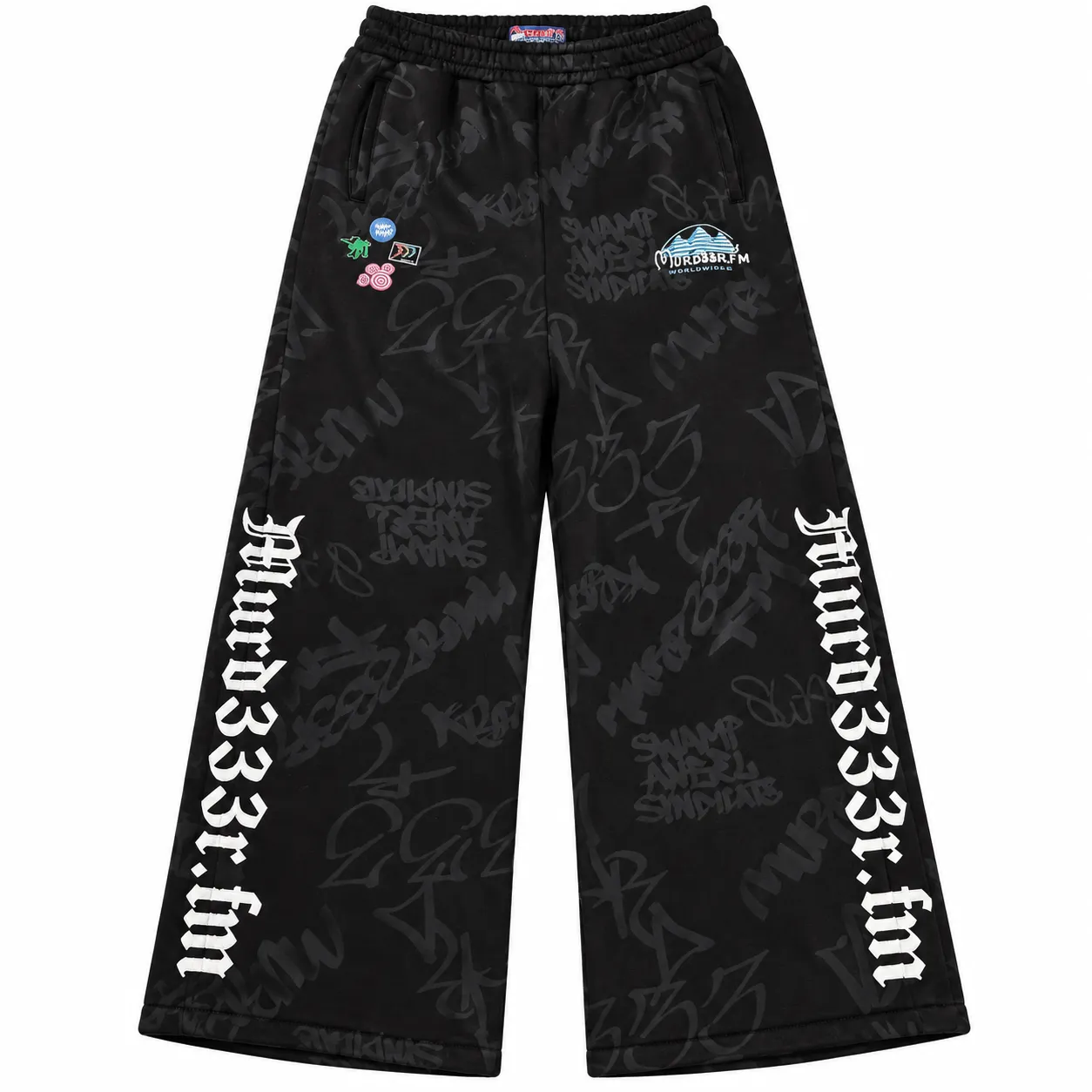 MURD333R.FM BLACK DISN333 SWEATPANT MURD333R.FM BLACK DISN333 SWEATPANT