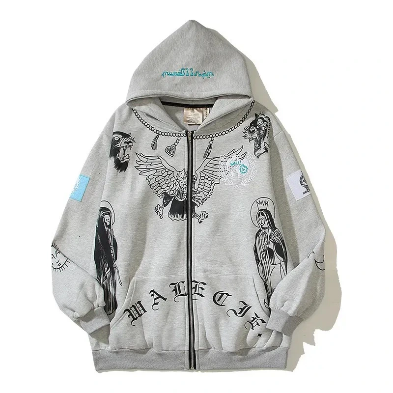 Murd333r.fm Grey Hoodie Murd333r.fm Grey Hoodie