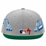 Murd333rfm Grey Cap back