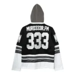 murd333r fm hoodie back